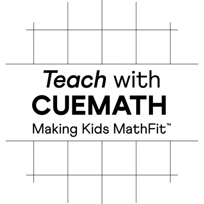 Teach with Cuemath logo